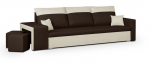 Sofa Bellezza Dakota, smėlio spalvos/ruda