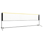 Reguliuojamas badmintono tinklas, 500x103x94&ndash;158 cm, metalas