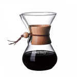 stiklinis kavos kremeris 400ml kingoff kh-1638