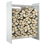 Stovas malkoms vidaXL, 80x35x100 cm, baltas
