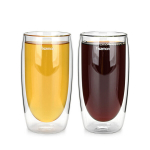 Fissman dvigubu sienelių stiklinių Frappe, 350 ml