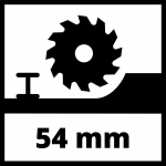 Einhell Te-cs 18/165 Li Solo Akumuliatorinė diskinė pjūklė