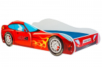 Vaiki&scaron;ka lova Car II su čiužiniu 150 cm x 74 cm x 44 cm, automobilis 4x4