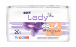 Urologiniai įklotai Seni Lady Slim Mini Plus moterims, 20 vnt.