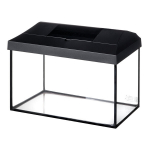Akvariumas Aquael Leddy 40 D&N 2.0 25L, juodas, su įranga