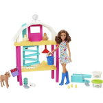 Ūkis su gyvūnais Mattel Barbie and Her Farm HGY88