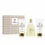Rinkinys Aire Sevilla Aire de Sevilla Peon&iacute;a moterims: tualetinis vanduo EDT, 150 ml + du&scaron;o želė, 150ml + kūno kremas, 150ml