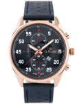 g. rossi watch - 7116a (zg215f) + dėžutė