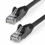 Ethernet kabelis CAT6 - StarTech - N6LPATCH3MBK - 3m - 10 GbE - LSZH Juodas