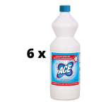 Audinių baliklis ACE Regular, 1 l x 6 vnt. pakuotė