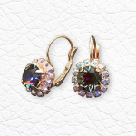 Auskarai moterims DiamondSky &bdquo;Glory II (Vitrail Medium)&ldquo; su Swarovski kristalais DS02A343