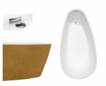 Vonia Besco Goya A-line Glam 160 Gold, su chrome sifonu