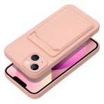 Dėklas telefonui Forcell CARD - iPhone 14 ( 6.1 ) rožinis