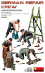 Klijuojamas modelis MiniArt 35358 German Repair Crew 1/35