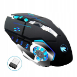 Belaidė RGB LED kompiuterio pelė Zenwire G8