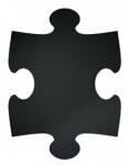 Securit kreidinės lentos PUZZLE, 6vnt.