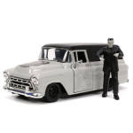 Frankenstein Chevy Suburban Delivery 1957 automobilis + figūrėlė