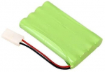 Ni-MH 9,6 V 2000 mAh įkraunama baterija su "Tamiya" ki&scaron;tuku, skirta lengvajam automobiliui, sunkvežimiui, kvadrikopteriui 8 AA elementai