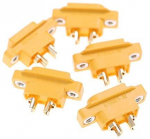 5 vienetai XT60E-M Male Plug Auk&scaron;tos kokybės modelis RC Lipo baterijos jungtys