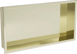 Mexen X-Wall-R įleidžiama sieninė lentyna, 60x30 cm, Gold