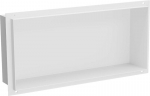 Mexen X-Wall-NR įleidžiama sieninė lentyna, 45x20 cm, White