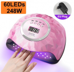 UV LED nagų lempa manikiūrui ir pedikiūrui LIVMAN SUN Y13, 248W