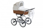 Scarlett universalus vežimėlis Baby Fashion 2in1, white