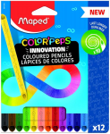 Nedrožiami pie&scaron;tukai Maped Infinity, 12 sp.