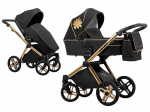 Universalus vežimėlis Lonex Emotion Flower XT02 2in1, Black