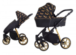 Universalus vežimėlis Lonex Pax Wings 2in1 06, Black