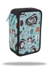 Forminis trijų skyrių penalas su priedais CoolPack Jumper 3 Shoppy F067661