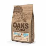 Sausas kačių maistas Oak's Farm Adult Grain Free White Fish 2 kg