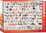 Dėlionė Eurographics, 8220-0580, The World of Cats, 2000 d.