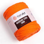 Mezgimo siūlai YarnArt Macrame Cord 5 MM 500g, spalva 800