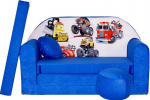 Vaiki&scaron;ka sofa Welox, mėlyna