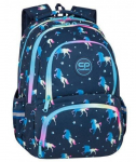 Mokyklinė kuprinė CoolPack Unicorn Spiner Termic, mėlyna