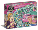 Karoliukų rinkinys papuo&scaron;alams kurti Clementoni Crazy Chic Letter Jewelery Studio