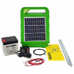 Elektrinis piemuo su saulės panele Kerbl Titan S400