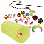 Tunelis su žaislais katėms Springos PA1072