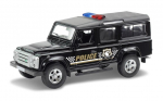 Policijos automobilis RMZ city Land Rover, juodas