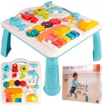Interaktyvus lavinamasis muzikinis staliukas su manipuliavimo lenta