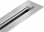 Du&scaron;o latakas Mexen Flat 360 Super Slim, Chrome, 110 cm