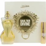 Rinkinys Jean Paul Gaultier Divine EDP moterims: Kvapusis vanduo 100 ml + mini pur&scaron;kiklis 10 ml