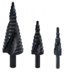Kūginis pakopinis grąžtas, 3 vnt., 4-32mm A206