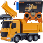 Nuotoliniu būdu valdomas sunkvežimis savivartis