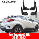 (raudona) Automobilių purvasaugiai, tinkami Toyota C-HR CHR 2016 2017 2018 2019 2020 2021 2022 ABS purvasaugis purvasaugis sparnas automobilių dalių priedai, raudona