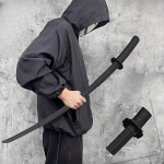 2vnt Stilingi I&scaron;traukiami Katana Samurajų Kardų Modeliai