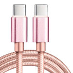 60W USB-C greito įkrovimo laidas, Rožinis