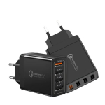 Euro ki&scaron;tuko USB įkroviklis adapteris