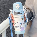 Kuromi izoliuota gertuvė, 500ML su dirželiu., Cinamoroll